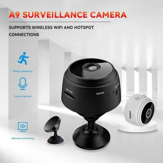 A9 Mini WiFi Security Camera – 1080p HD, Audio & Smart Monitoring
