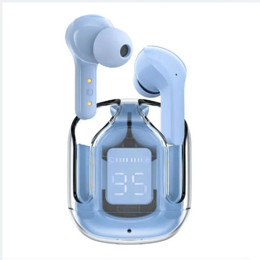 Air39 Transparent TWS Earbuds – LED Display & HD Sound