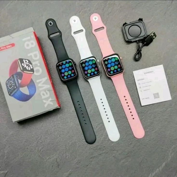 I8 Pro Max Smart Watch – Full Touch & Bluetooth Calling