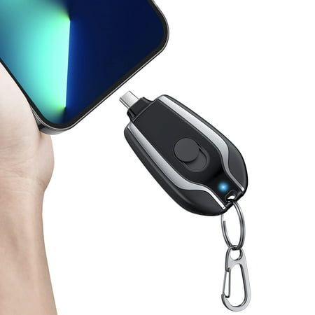 2-in-1 Keychain Power Bank – Mini Emergency Charger